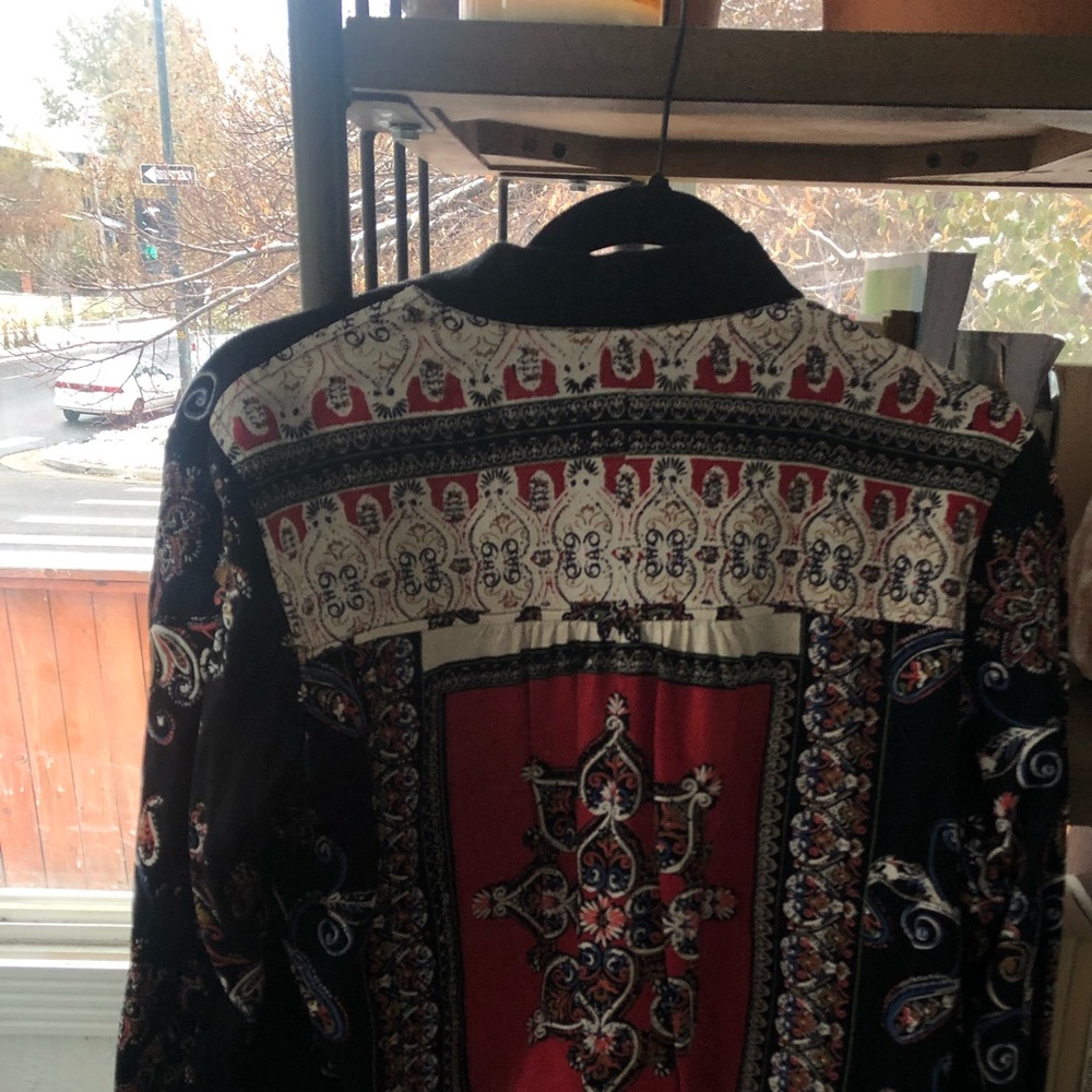 Patterned Light Bomber - Picture 3 of 5